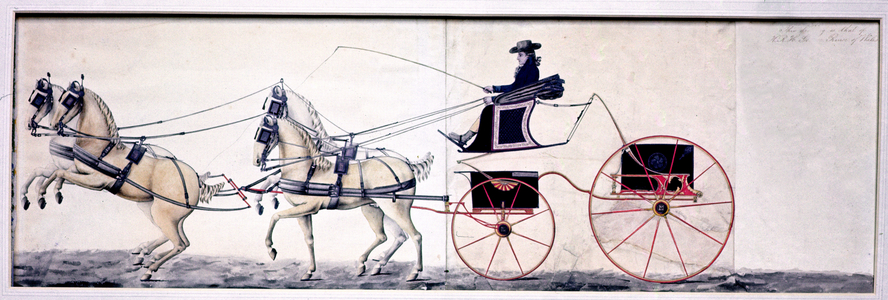 Phaeton, George IV's spider phaeton, 1790