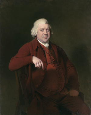 Portrait of Sir Richard Arkwright (oil on canvas)