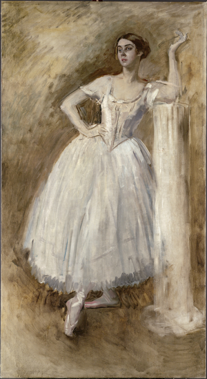 Lydia Lopokova (oil on canvas)