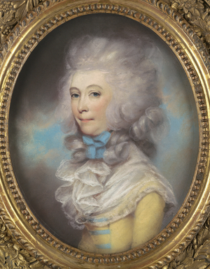 Portrait of a Lady, mid 1780s (pastel on paper)