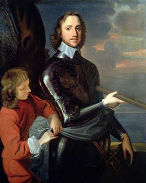 Portrait of Oliver Cromwell (1599-1658), c.1649 (oil on canvas) (see also 4592, 26907, 122888, 140052)