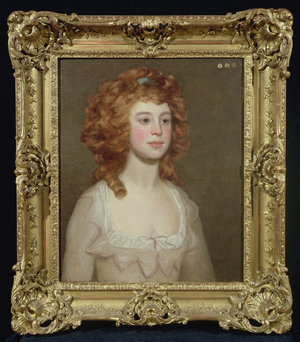 Portrait of a Young Woman, c.1790 (oil on canvas)
