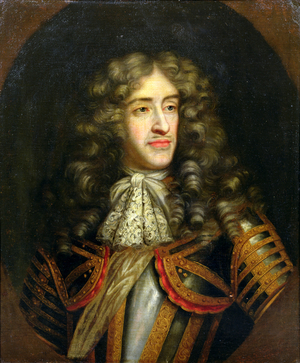 Portrait of James, Duke of York (1633-1701) as Lord High Admiral, c.1675