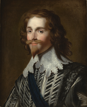 Portrait of George Villiers, 1st Duke of Buckingham (oil on canvas)