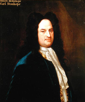 Portrait of James, 1st Earl Stanhope (1673-1721), c.1718 (oil on canvas)