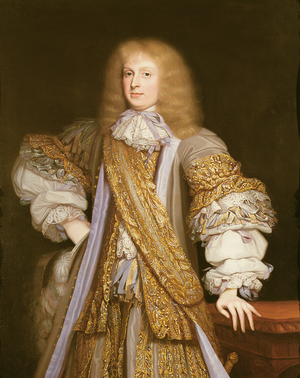 Portrait of Sir John Corbet of Adderley, wearing the robes of the High Sheriff of Shropshire, c.1676