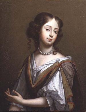 Portrait of Elizabeth, Lady Narborough (1658-78) c.1678