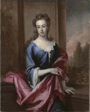 Portrait of Mary Calverley, Lady Sherard, c.1696 (oil on canvas)