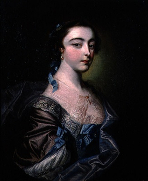 Portrait of a Lady of the Armstrong Family, c.1756-59 (oil on canvas)