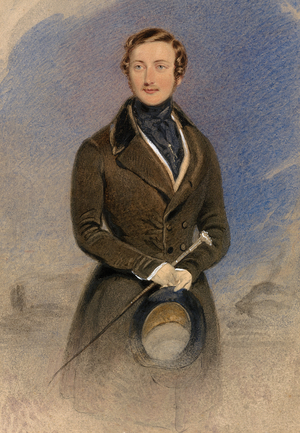 Portrait of Prince Albert (w/c on paper)