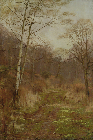 A Woodland Path in Spring, 1891