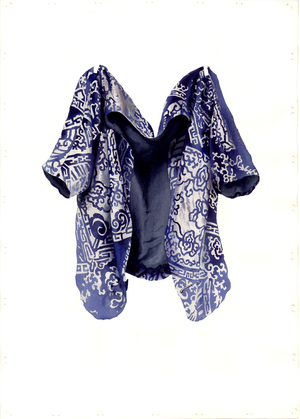 Charity Shop Jacket, 2004 (w/c & ink on paper)