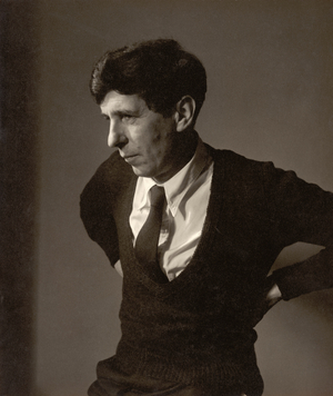 Michael Tippett (1905-98) (b/w photo)