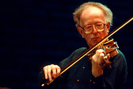 Jaap Schroeder, Paris, 1988. Dutch violinist, b. 1925 -