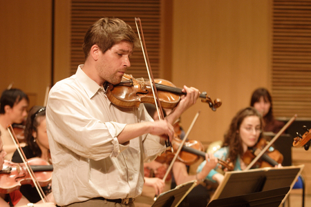 Nicolas Dautricourt, Paris 2007. French violinist b. 1977