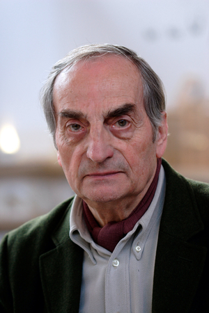 Portrait of the French writer Charles Juliet en avril 2007.