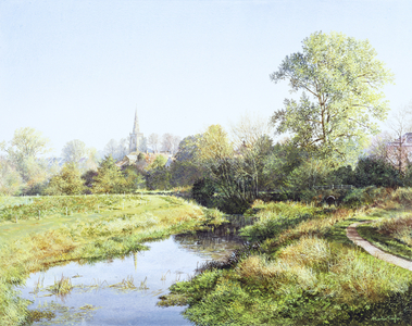 Kingsthorpe (w/c and acrylic)