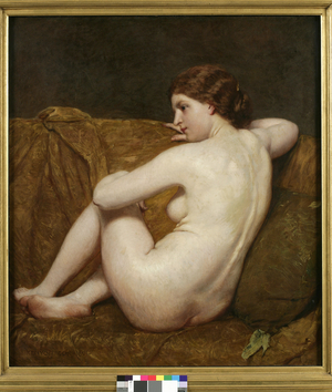 A Blonde, 1891 (oil on canvas)
