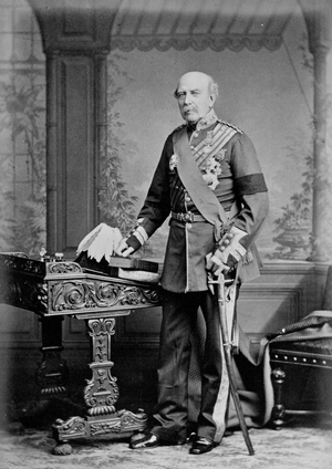 General Sir WF Williams, 1856 (b/w photo)