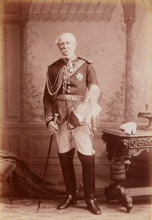 Charles Marie Remusat, 1856 (b/w photo)