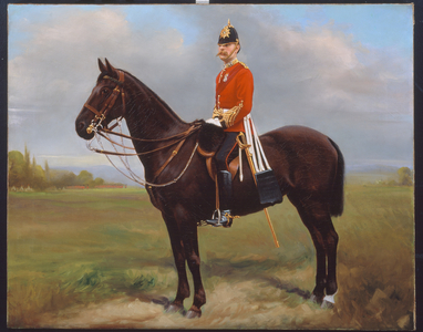 Major George Froom, 2nd Battalion, The Connaught Rangers, c.1881 (oil on canvas)