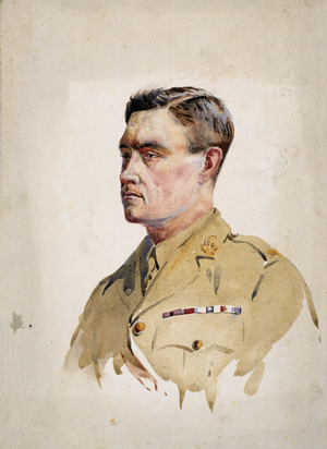 Major A. Martin-Leake, VC, 1902 (w/c on paper)