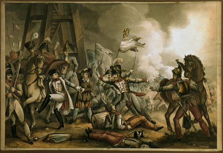 Every Man for Himself, engraved by Thomas Sutherland, 1816 (coloured aquatint)