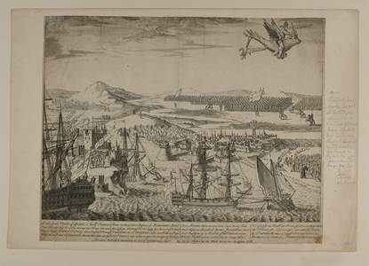 A Caricature of the War of the Austrian Succession, published by G. Foster, London, 1743 (engraving)