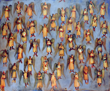 Angels, 2006 (oil on canvas)
