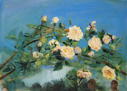 Loe Bar Roses, 2007 (oil on linen)