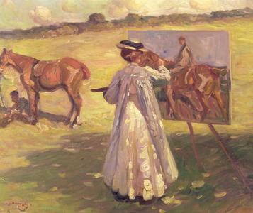 Dame Laura Knight (1877-1970) Painting (oil on canvas)