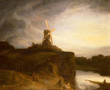 The Mill (oil on canvas)