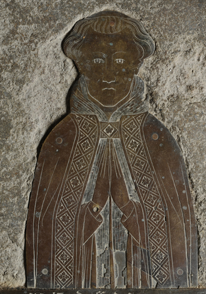 John Desford, 1419 (brass) (detail of 343804)