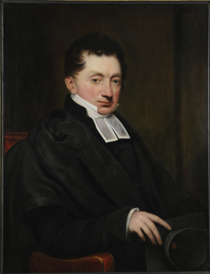 Warden P. N. Shuttleworth (oil on canvas)