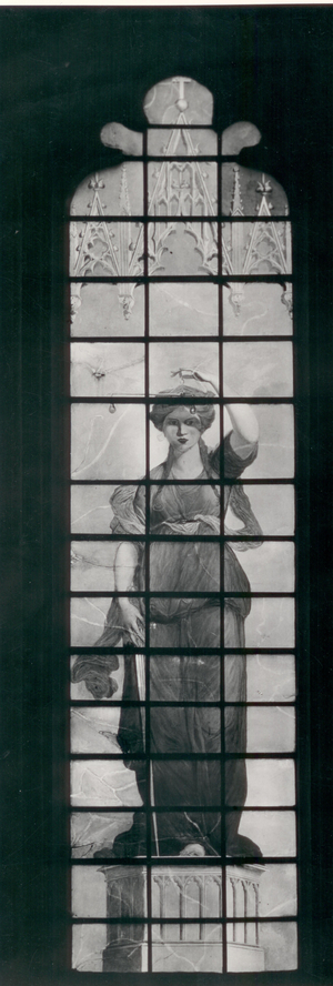 Justice (stained glass)