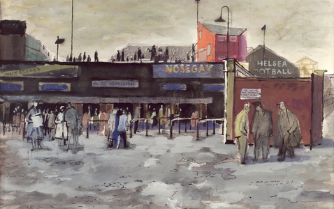 Stamford Bridge (w/c on paper)