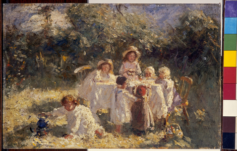 The Young Arcadians (panel)