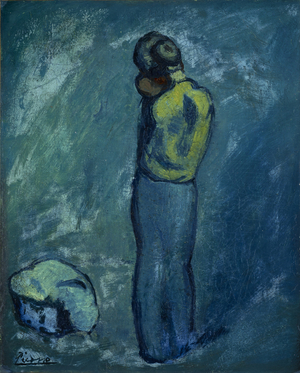 Mother and Child, 1902 (oil, paper, canvas)
