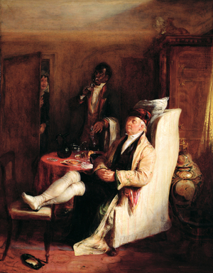 Indulging, 1832 (panel)