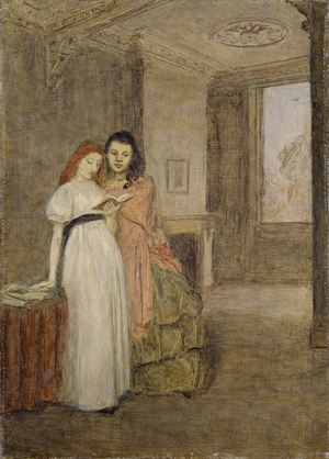 Interior with Figures, 1898-99 (oil on canvas)
