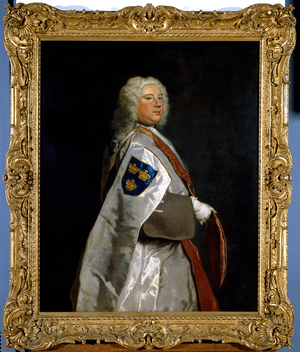 Samuel Booth, Messenger of the Order of Bath, 1732 (oil on canvas)