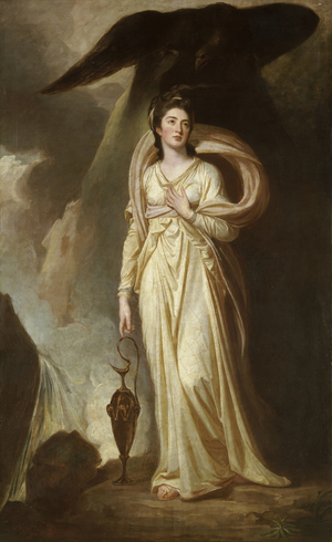 Viscountess Bukeley as Hebe, c.1775 (oil on canvas)