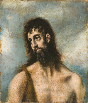 St. John the Baptist (oil on canvas)