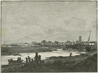 Cardiff from the South (engraving)