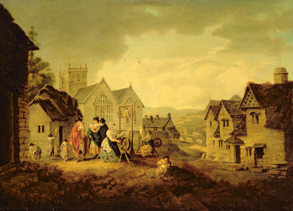 Llangollen (oil on canvas)