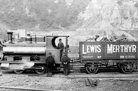Lewis Merthyr Colliery (b/w photo)