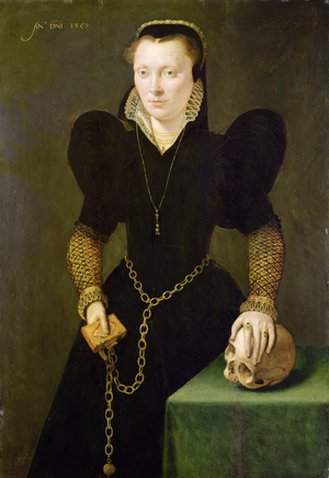 Katheryn of Berain (1535-91) 1568 (oil on panel)
