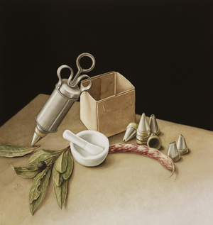 Kitchen Geometry, 2005 (w/c on paper)