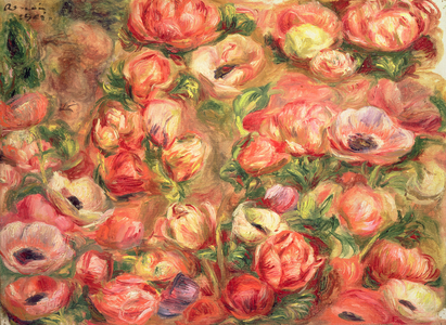 Bed of anemones, 1901 (oil on canvas)