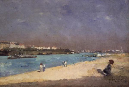 View of the Outskirts of Paris from the Pont National, 1882